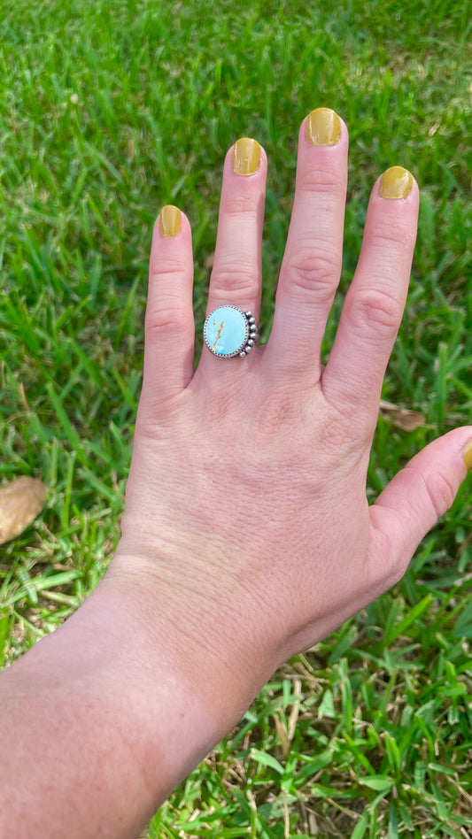 Turquoise Mini Details ring size 5.25